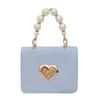 Bolso Pequeño de Cadena de Perlas Chanel para Mujer Bolso de Mano de Moda con Candado de Amor 2024 Nuevo