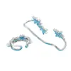 Presilhas de Orelha de Elfo Floco de Neve para Mulheres Sem Orelhas Furadas, Novo Estilo de Luxo, Design Elegante de Nicho Outono e Inverno, Ear Cuff de Pérola Imitação