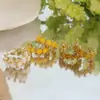 Populares Aretes de Zirconia Rosa de Lujo con un Toque Niche de Alta Gama, Elegantes, Suaves y Etéreos, Adecuados para el Uso Diario