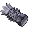 Funda de pene con púas para partículas grandes para hombres, anillo de bloqueo de pene, producto erótico para estimulación clitoriana para adultos, juguete de anillo para pene