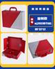 Caja de Tarjetas de Color Cuero PU Perfil de Aleación de Aluminio Caja de Muestras Bloque de Muestras Caja de Exhibición de Tarjetas de Color Gabinete Cartera Exhibidor de Mármol