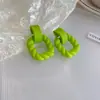 Pendientes de Acrílico con Colgante de Aguja Plateada Nuevos Pendientes Dulces y Frescos Lujo Accesible Diseño de Pendientes de Gama Alta Nicho