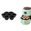 Molde de Silicona para Pastel de 7 Agujeros DIY Casero de Grado Alimenticio Molde para Cubitos de Hielo Gelatina Pastel Caja de Suplemento Alimenticio para Bebés Herramienta para Hornear
