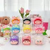 [Stock Listo Fábrica] Adorno de Acrílico Original Candy Girl con Arena Movediza de Aceite Multicolor Decoración de Escritorio de Oficina