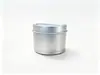 Vaso de Vela Aromaterapia Personalizado Hojalata Emergencia Especialmente Diseñado para Vela Vaso Redondo Lata de Hierro Sellada y Estirada Lata de Hojalata Personalizada