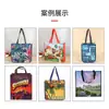 Bolsa No Tejida RPET Impermeable Tejida de Compras Ropa Impresa a Color Bolsa Laminada de PP Bolsa para Empaque para Llevar Tela Lixin Venta al por Mayor