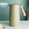 Termo tetera aislada para el hogar botella de agua caliente termo botella de té taza gran capacidad portátil dormitorio estudiantil tetera pequeña