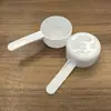 Colher de medida de plástico para atacado de fábrica 1g3g5g multi-especificação colher de leite em pó com escala em ml colher quantitativa pode ser configurada LOGOTIPO