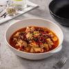 Tigela de cerâmica de luxo leve para peixe em conserva, tigela de ramen, tigela para peixe cozido, tigela para macarrão, tigela para vegetais, tigela para sopa, bacia grande doméstica, tigela para sopa binaural