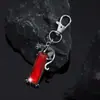 Accesorios Personalizados Retro Europeos y Americanos Transfronterizos Nuevos Productos Animal Leopardo Creativo Colgante de Llavero de Moda para Hombre