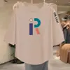 Ropa de Mujer 2026 Versión Coreana Verano Corte Holgado Popular Casual Camiseta Top Nueva Moda Elegante Cuello Redondo Talla Grande
