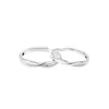 Anillos de Pareja, un Par de Anillos Vivos para Hombres y Mujeres, Anillos Abiertos de Moda y Sencillos, Regalos de Nicho de Alta Gama para el Día de San Valentín