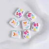 Cerámica Nueva Flor de Dopamina Aceite de Cereza Gota de Perlas Hecho a Mano Material DIY Pulsera Collar Accesorios Perlas Sueltas