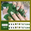 Uñas Postizas Cortas Personalizadas al por Mayor, Parches para Uñas en Caja, Uñas Portátiles, Arte de Uñas Ilustrado, Uñas Postizas