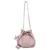 Bolso cubo único de cordón de nicho 2026 nuevo bolso cruzado versátil de moda para mujer bolso nube súper popular exquisito