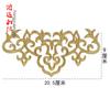 Tecido com Bordado Xiangyun Linha Dourada e Prateada Adesivos para Roupas de Performance de Palco Apliques Decoração Peças de Bordado Étnico Traje Antigo Flores de Passar