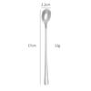 Cuchara de acero inoxidable Dorada mango largo cabeza cuadrada cuchara para helado cuchara para postre cuchara para mezclar café cuchara cuchara cuchara para miel Nido de Pájaro