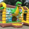 Castillo Inflable de Dinosaurios para Niños Fiesta de Cumpleaños Familiar Trampolín Inflable Parque Inflable Pequeño para Niños Castillo Inflable para Saltar