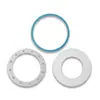 Gaxeta de PTFE resistente a altas temperaturas gaxeta de politetrafluoretileno plástico PE Teflon gaxeta de vedação de flange rei