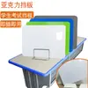 Escudo de Examen de Escritorio para Estudiantes de Acrílico Divisor de Mesa de Comedor Tablero de Aislamiento de Escritorio Escolar Divisor de Pantalla de Escritorio de Oficina