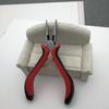 Ferramenta DIY feita à mão acessórios para cabelo broche acessórios de orelha cola alicate de nariz pontiagudo alicate de gancho dobrado anel diy material de jóias