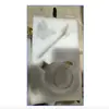 Tarro de miel de vidrio transparente para el hogar con tapa, varilla agitadora de vidrio, botella de miel, tarro de vidrio transparente creativo