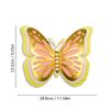 Adhesivo de pared de mariposa hueca tridimensional 3D de cuatro capas, mariposa de papel nacarado, decoración para fiestas navideñas, bodas, hogar