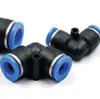 Codo de Unión de Plástico para Manguera 4mm 6mm 8mm 10mm
