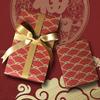 Nudo Chino Festivo Año Nuevo Papel de Envoltura Bronceado Centro Comercial Jardín de Niños Vacaciones DIY Caja de Regalo Decoración de Regalo Papel Hecho a Mano