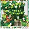 Decoración de Atmósfera de Dinosaurio para Niño Escena Diseño Fiesta de Bebés Niños Globo Fiesta de Cumpleaños de Dinosaurio