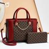 Bolso de gran venta transfronterizo, bolso de PU de moda para mujer, bolso de hombro de gran capacidad, bolso cruzado, bolso de mano para mujer de estilo europeo y americano.