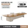 Mesa de conferência moderna de alta qualidade, mesa longa simples, grande mesa de escritório para sala de conferências comercial, conjunto de mesa longa para negociação e cadeiras