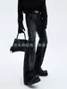 2024 verano nuevo estilo americano transfronterizo retro lavado micropantalones high street jeans inteligentes para hombre que cambian de color gradualmente