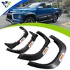 Adequado para kit de carroceria 19-23 Mitsubishi Triton L200, peças decorativas de para-barro anti-riscos com luzes e caixas de roda