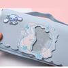 Perro Orejón Elfo Animal Agujero Perro Falda Jk Parche Bordado Decorativo Parche de Tela de Dibujos Animados Tipo Autoadhesivo Bufanda DIY Estuche para Bolígrafos