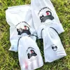 Bolsa Plástica com Cordão de Animal Fofo Bolsa Clássica com Cordão Bolsa com Cordão Plástico PE Transparente Fosco Suprimentos de Armazenamento para Viagem Atacado