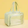 Runhui pedido pequeno personalizado produtos impressos prontos, pedido mínimo 50 peças, bolsa de praia transparente, nécessaire à prova d'água, bolsa de separação seca e molhada