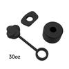 Tapa antipolvo con pajita para taza Stanley de 10 mm, accesorios para tapa de taza Stanley de 30 oz, tapón a prueba de fugas, juego de 3 piezas