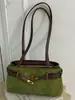 Bolsa de ombro de camurça da moda, nova coleção outono 2026, bolsa de axila estilosa vintage, bolsa personalizada para trabalho e deslocamento