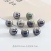 Pulsera de Cuentas Sueltas de Cerámica Girada en Horno Retro de 10 mm Accesorios para Pulseras DIY Pulsera de Cuentas de Cerámica Electrochapada Accesorios para Ropa Cuentas de Porcelana