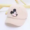 Gorra de pico de pato para bebé de 1 a 3 años, sombrero de pana, diseño de dibujos animados, nuevo estilo otoño/invierno, gorra de béisbol infantil coreana, marca de moda, para exportación