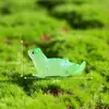 Nuevo producto transfronterizo: Miniatura de lagarto realista que brilla en la oscuridad para terrarios, jardinería y decoración DIY; accesorios colgantes y pequeños adornos de escritorio