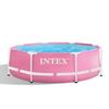 Intex28205 Piscina Redonda con Soporte Transfronteriza para Camping al Aire Libre Piscina Familiar con Marco de Tubo Redondo
