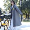 Impermeable Extendido para una Persona Eva de Moda Esmerilado, Poncho de Lluvia de una Pieza Engrosado para Senderismo, Portátil Impermeable para Viajes al Aire Libre