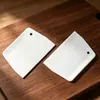 Cuchillo de plástico para cortar pasteles de crema, Raspador trapezoidal para masa, Raspador de repostería, Raspador para pasteles