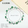 Pulseras Populares Europeas y Americanas Transfronterizas, Pulseras Chapadas en Cobre Oro Real Incrustadas con Circonita, Pulseras de Lujo Ligero de Gama Alta, Venta al por Mayor de Fabricantes de Joyería