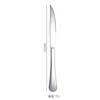 Juego de Cubiertos de Acero Inoxidable 1010 para Filete, Incluye Cuchillo, Tenedor, Cuchara, Cucharita de Café, Cuchara Sopera y Juego de Cuchillo y Tenedor para Filete