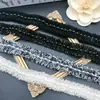 En Stock Encaje de Malla Perla Adorno de Encaje Estilo Chanel Decoración para Falda DIY Cuello de Ropa Puños Accesorios para Vestido de Novia