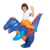Disfraz inflable de dinosaurio personalizable traje de tiburón alienígena Halloween disfraz divertido para actuación decoración de fiesta