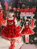 Ropa Navideña Infantil Niñas Performance Lolita Falda Tutú Invierno 2025 Vestido de Princesa para Niñas